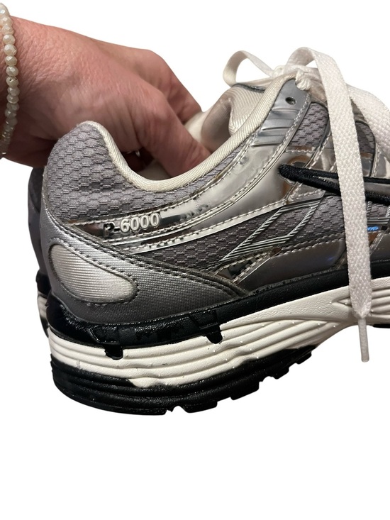 Nike P-6000 Metallic Silver Men\'s CN0149-001 Sz 8.5